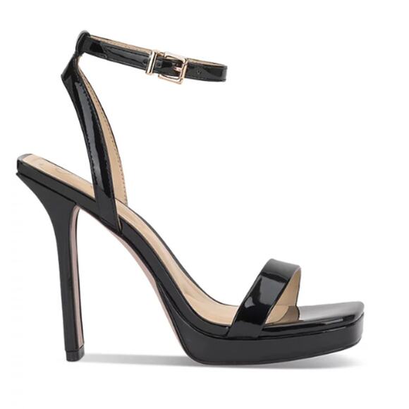 Jessica Simpson Adonia Two-Piece Platform Dress Sandals Black New 7.5 - Picture 2 of 8